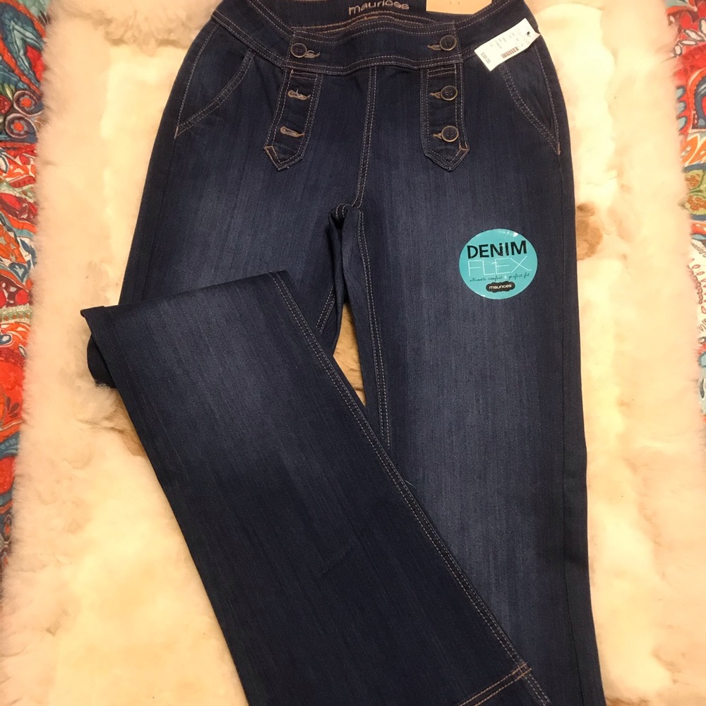 Maurices denim flex jeans NWT